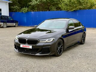 2021 BMW 5 серии 530i xDrive VII (G30/G31/G38) Рестайлинг, чёрный, 7200000 рублей, вид 2