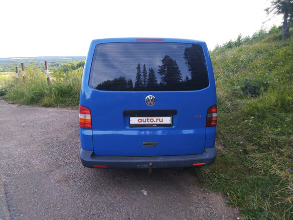 2009 Volkswagen Transporter T5, синий - вид 3