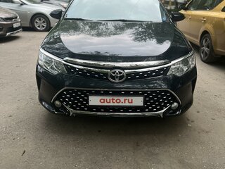 2015 Toyota Camry VII (XV50) Рестайлинг, серый, 1850000 рублей, вид 4