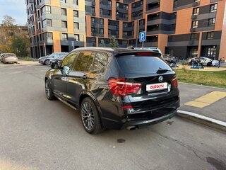 2012 BMW X3 20d xDrive II (F25), чёрный, 1700000 рублей, вид 2