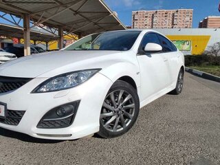 2012 Mazda 6 II (GH) Рестайлинг, белый, 1050000 рублей, вид 3