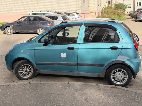 2005 Chevrolet Spark II, голубой, 360000 рублей - вид 4
