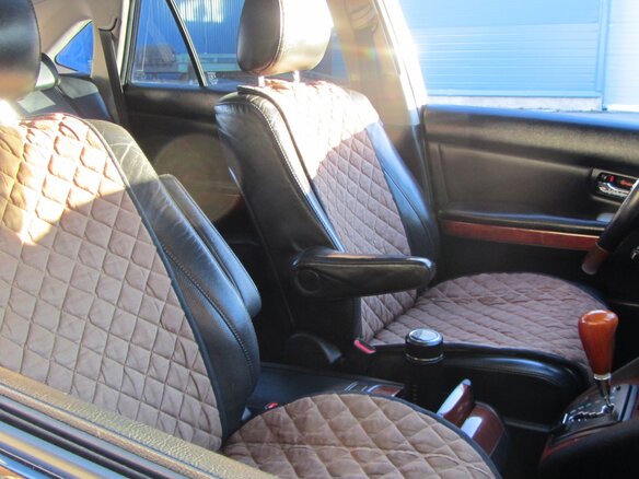 2007 Lexus RX 400h II Рестайлинг, синий, 1500000 рублей - вид 32