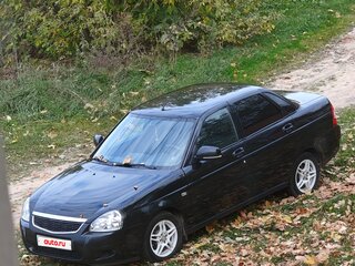 2014 Lada (ВАЗ) Priora I Рестайлинг, чёрный, 440000 рублей, вид 2
