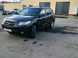 2008 Hyundai Santa Fe II, чёрный, 1285000 рублей, вид 1