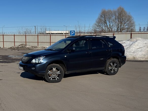 2007 Lexus RX 400h II Рестайлинг, синий, 1500000 рублей