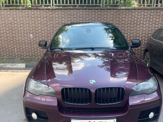 2009 BMW X6 35i 6-speed I (E71), красный, 1450000 рублей, вид 3