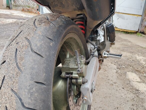 1999 Honda CB 650F, пурпурный, 350000 рублей - вид 9