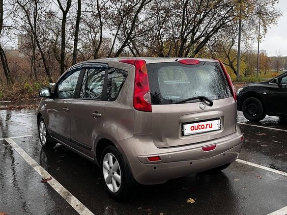 2008 Nissan Note I, коричневый, 450000 рублей - вид 6