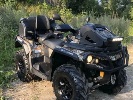 2024 BRP Can-Am Outlander MAX 650, серый, 1530400 рублей, вид 1