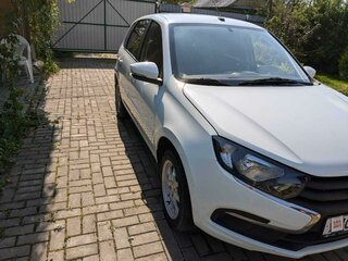 2020 Lada (ВАЗ) Granta I Рестайлинг, белый, 550000 рублей, вид 4