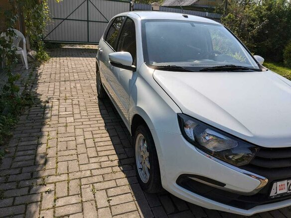 2020 Lada (ВАЗ) Granta I Рестайлинг, белый, 550000 рублей - вид 3