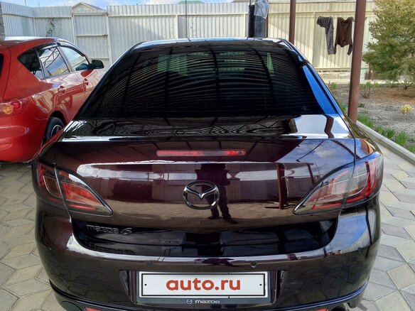 2008 Mazda 6 II (GH), пурпурный, 850000 рублей - вид 9