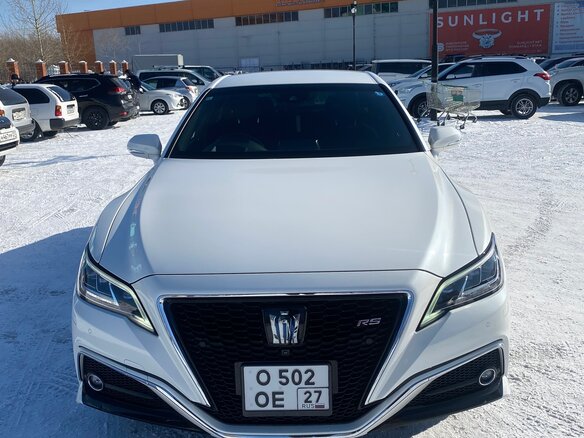 2018 Toyota Crown XV (S220), белый, 2900000 рублей - вид 1