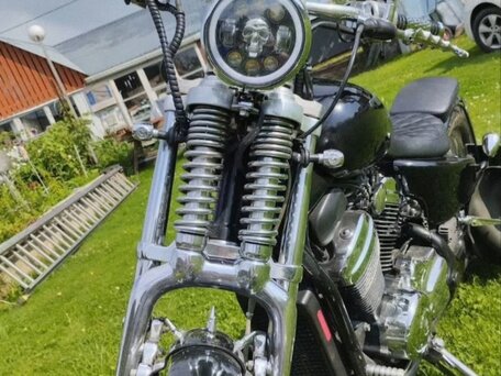 1998 Honda Steed 400, чёрный, 300000 рублей, вид 2