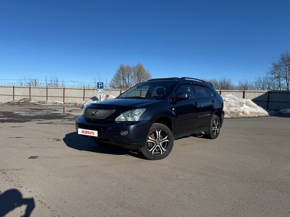 2007 Lexus RX 400h II Рестайлинг, синий, 1500000 рублей - вид 3