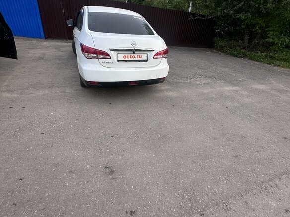 2016 Nissan Almera III (G15), белый, 530000 рублей - вид 3