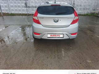 2012 Hyundai Solaris I, серебристый, 850000 рублей, вид 4