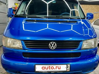 2001 Volkswagen Caravelle T4, синий, 1555550 рублей, вид 4