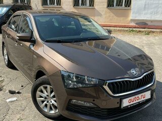 2020 Skoda Rapid II, коричневый, 1500000 рублей, вид 1