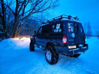 2008 УАЗ Патриот 3163 I, чёрный, 870000 рублей, вид 3