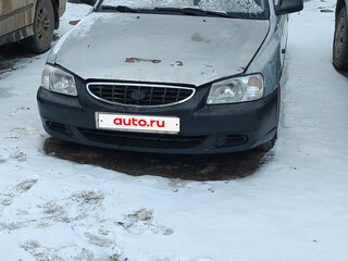 2006 Hyundai Accent ТагАЗ II, серебристый, 233999 рублей, вид 1