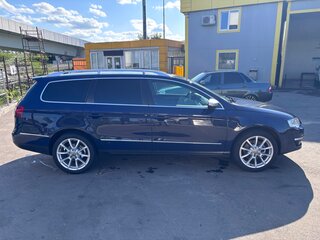 2009 Volkswagen Passat B6, синий, 1100000 рублей, вид 3