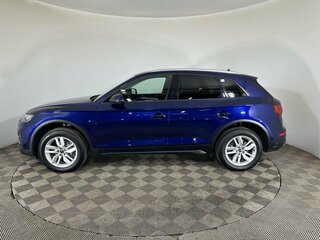2021 Audi Q5 45 TFSI II (FY) Рестайлинг, синий, 4150000 рублей, вид 5