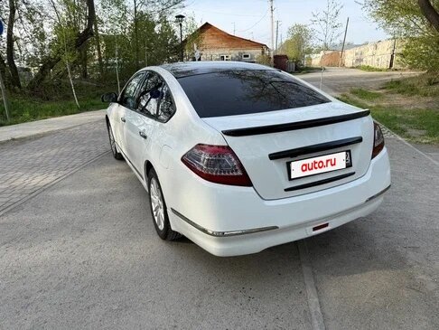2013 Nissan Teana II (J32) Рестайлинг, белый, 1180000 рублей - вид 8
