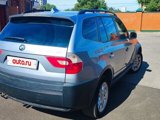 2004 BMW X3 25i I (E83), серебристый, 830000 рублей, вид 4