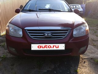 2008 Kia Cerato I Рестайлинг, красный, 450000 рублей, вид 1