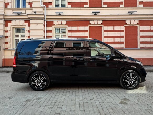 2019 Mercedes-Benz V-Класс 250 d длинный III (W447) Рестайлинг, чёрный - вид 8