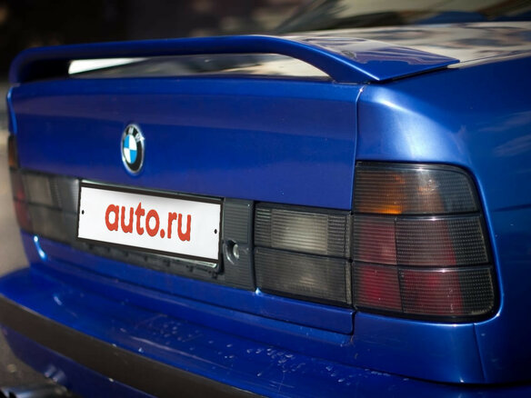 1995 BMW 5 серии 520i III (E34), синий - вид 16