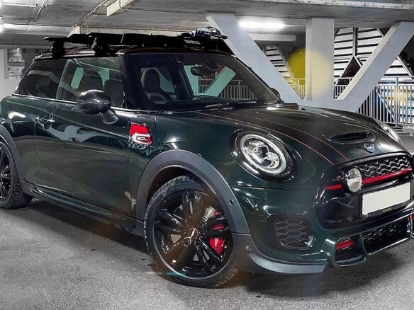 2019 Mini Hatch JCW III (F55/F56) Рестайлинг, зелёный - вид 28