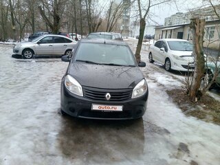 2014 Renault Sandero I, чёрный, 470000 рублей, вид 1