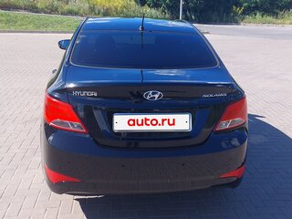 2014 Hyundai Solaris I Рестайлинг, чёрный, 685000 рублей, вид 2