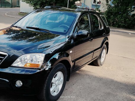2008 Kia Sorento I Рестайлинг, чёрный, 760000 рублей, вид 3
