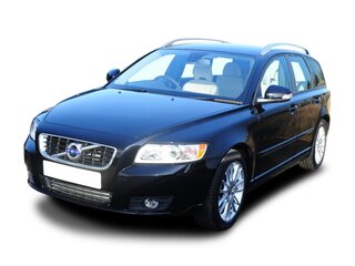 2009 Volvo V50 I Рестайлинг, чёрный, 650000 рублей, вид 1
