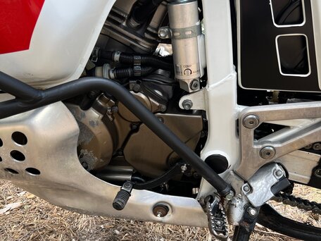 1995 Honda XRV 750 Africa Twin, белый, 350000 рублей, вид 5
