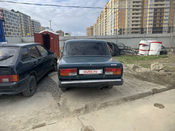 2005 Lada (ВАЗ) 2107, синий, 135000 рублей - вид 8