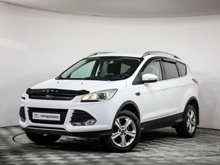 2016 Ford Kuga II Рестайлинг, белый, 1109777 рублей, вид 1