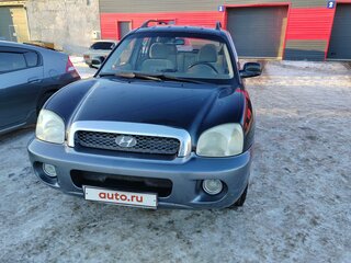 2005 Hyundai Santa Fe I, серый, 550000 рублей, вид 2