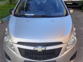 2011 Chevrolet Spark III, серебристый, 470000 рублей, вид 1