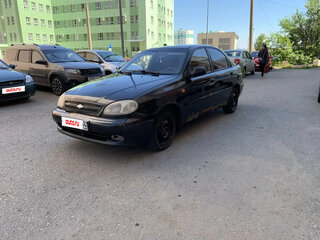 2008 Chevrolet Lanos I, чёрный, 90000 рублей, вид 1