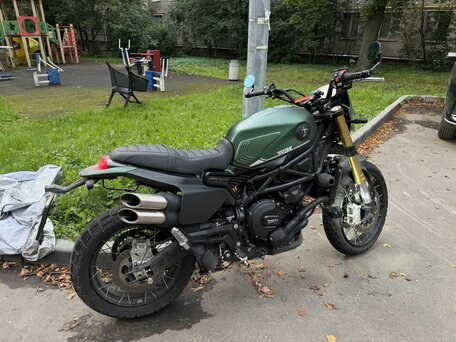 2025 Benelli Leoncino 800 Trail, зелёный, 700000 рублей, вид 1