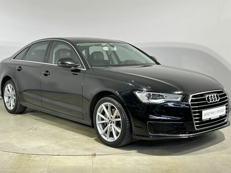 2015 Audi A6 IV (C7) Рестайлинг, чёрный, 2175000 рублей, вид 4