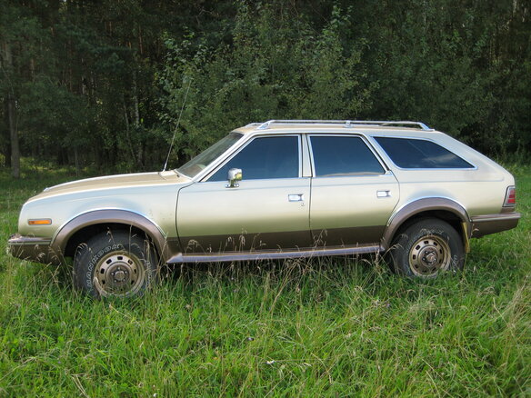 1981 AMC Eagle, бежевый - вид 4