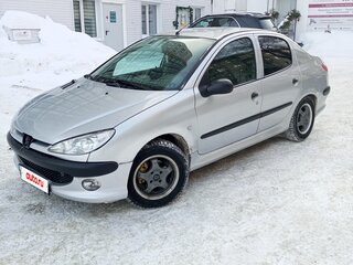 2006 Peugeot 206, серебристый, 225000 рублей, вид 1