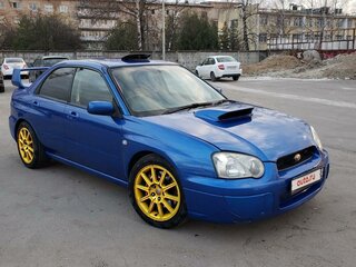 2003 Subaru Impreza WRX II Рестайлинг 1, синий, 1364999 рублей, вид 4