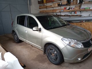 2011 Renault Sandero I, бежевый, 500000 рублей, вид 1